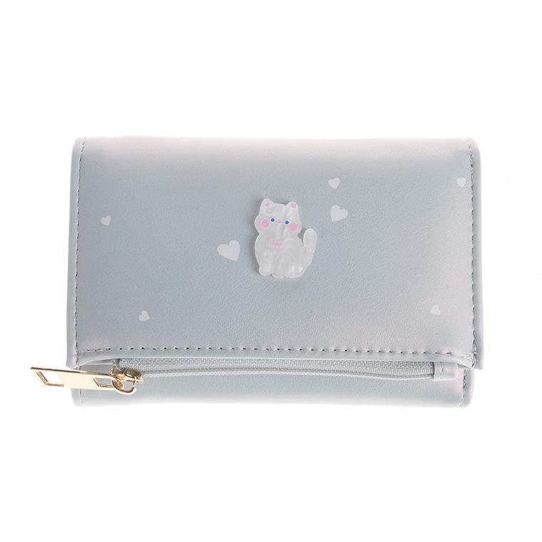 Cool Club, Pisicuta, portofel, violet, model holografic