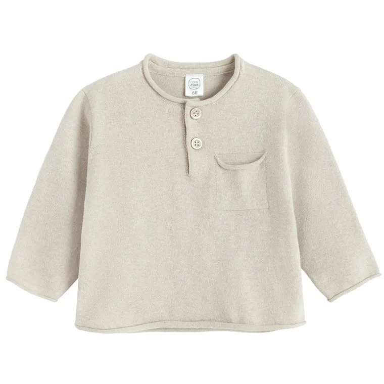 Cool Club, Pulover pentru baieti, bej