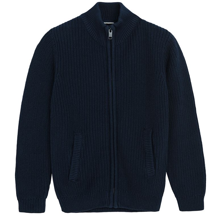 Cool Club, Pulover pentru baieti, cu fermoar, bleumarin