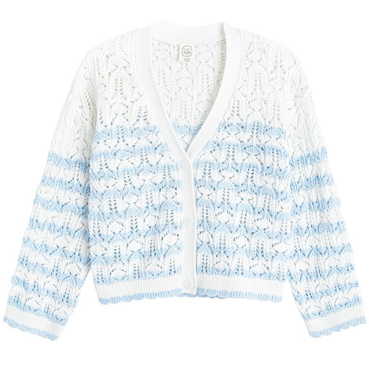 Cool Club, Pulover pentru fete, cu nasturi, mix