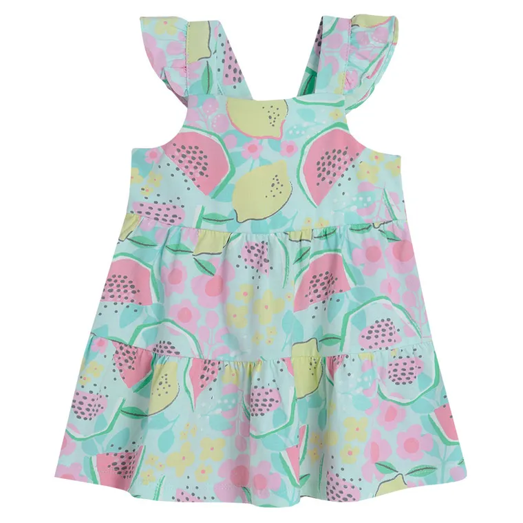 Cool Club, Rochie cu bretele pentru fete, menta verde