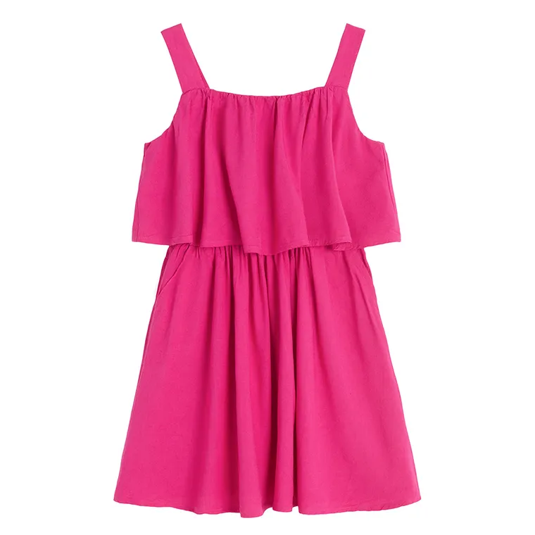 Cool Club, Rochie cu bretele pentru fete, roz