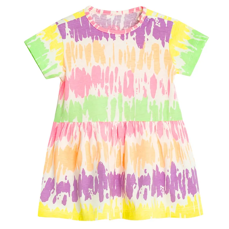 Cool Club, Rochie cu maneca scurta pentru fete, mix,
