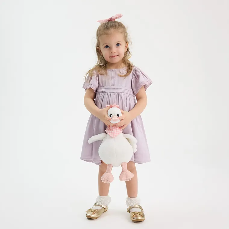 Cool Club, Rochie cu maneca scurta pentru fete, violet