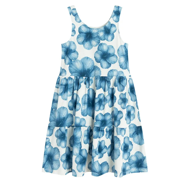 Cool Club, Rochie fara maneci pentru fete, alb