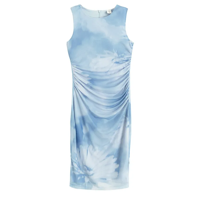 Cool Club, Rochie fara maneci pentru fete, albastru