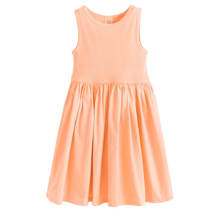 Cool Club, Rochie fara maneci pentru fete, corai fluo