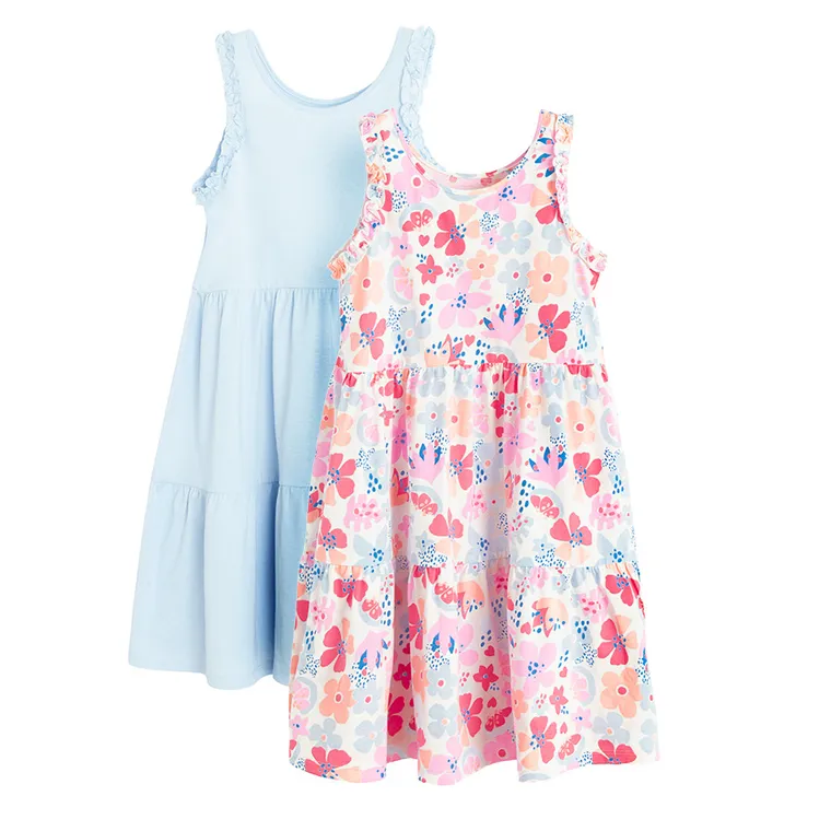 Cool Club, Rochie fara maneci pentru fete, mix, set, 2 buc.