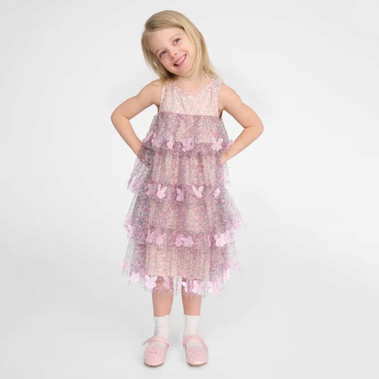 Cool Club, Rochie fara maneci pentru fete, roz