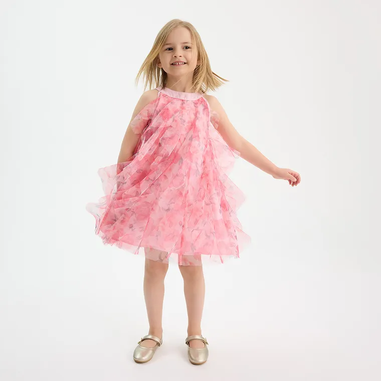 Cool Club, Rochie fara maneci pentru fete, roz