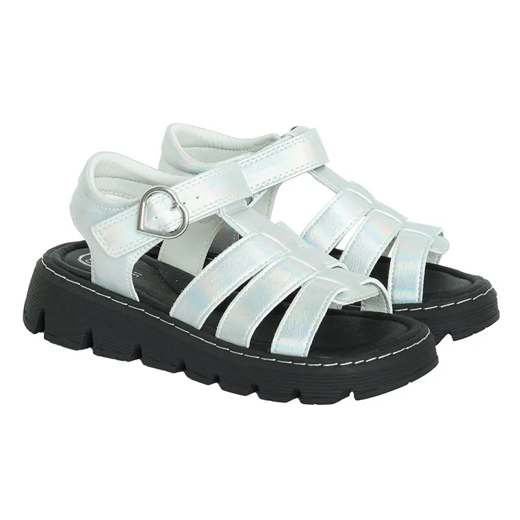 Cool Club, Sandale pentru fete, argintiu