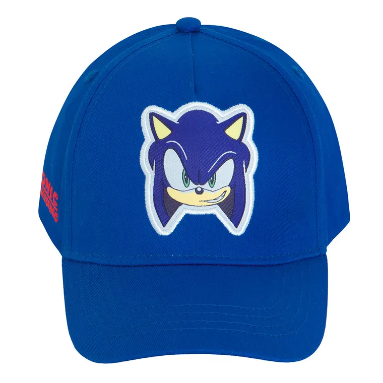 Cool Club, Sapca pentru baieti, albastru, imprimeu Sonic the Hedgehog