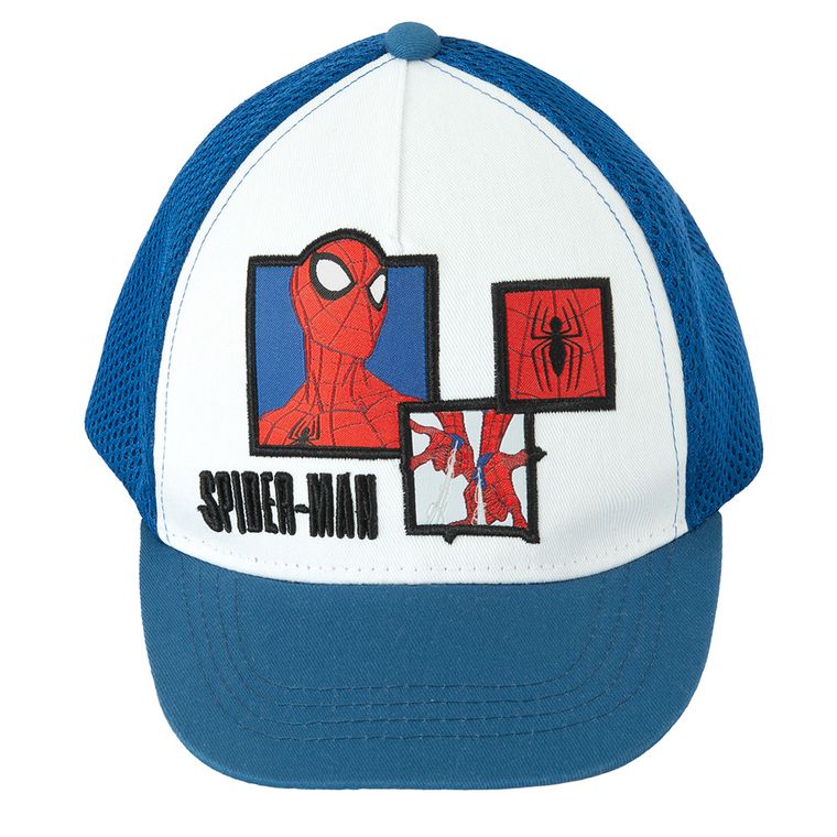 Cool Club, Sapca pentru baieti, albastru, imprimeu Spider-Man