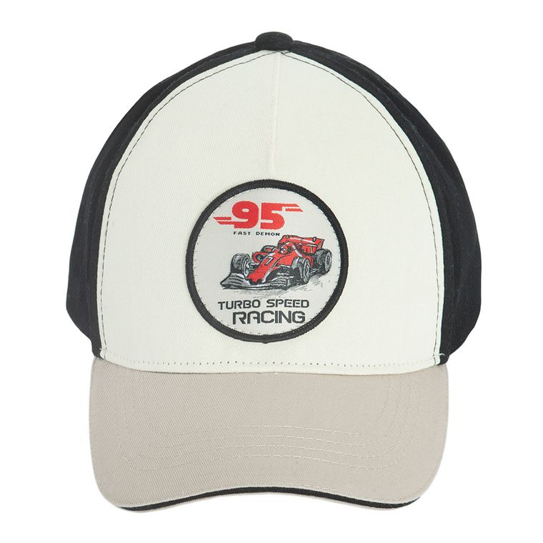 Cool Club, Sapca pentru baieti, bej-negru