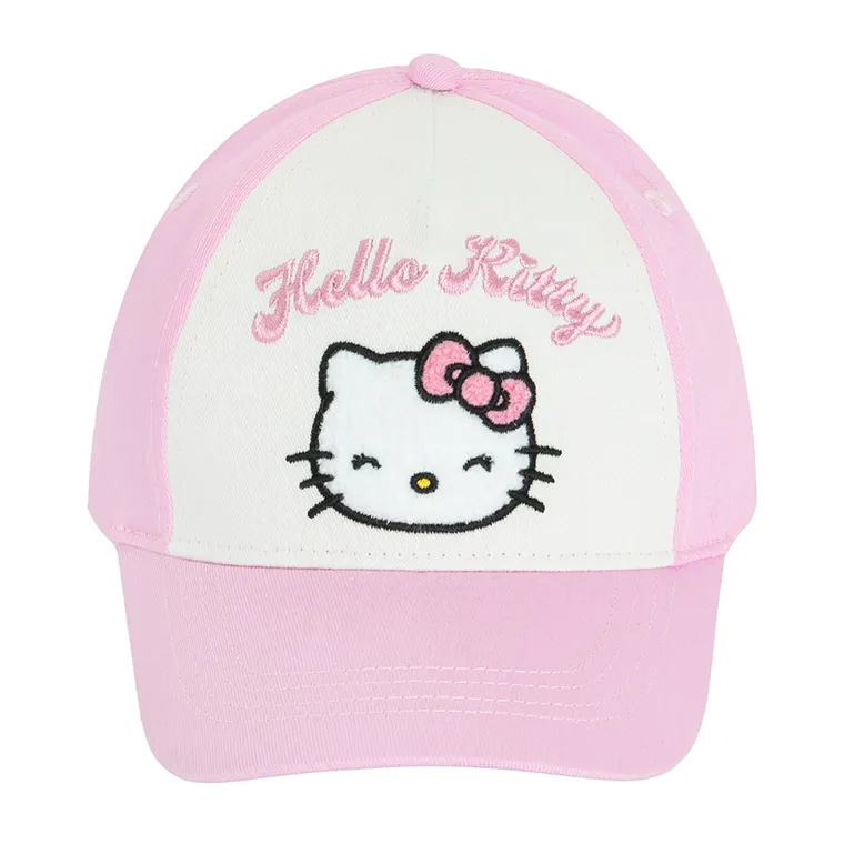 Cool Club, Sapca pentru fete, roz, imprimeu Hello Kitty