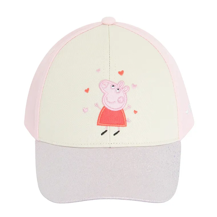 Cool Club, Sapca pentru fete, roz, imprimeu Peppa Pig