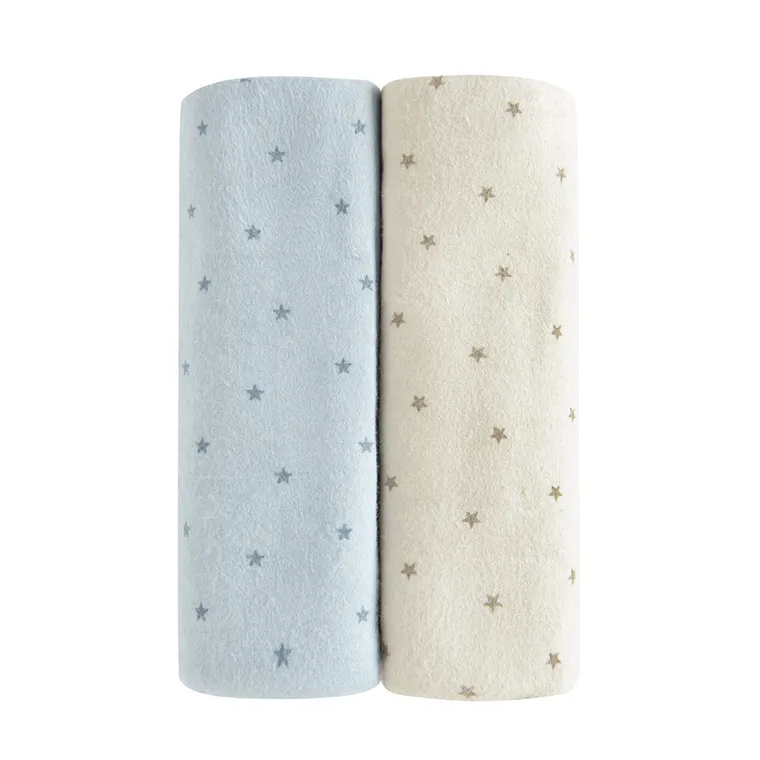 Cool Club, Scutece din flanela pentru baieti, 70-80 cm, mix, set, 2 buc.