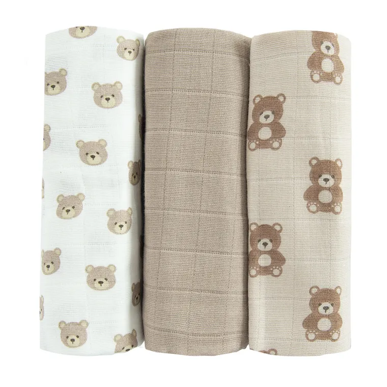 Cool Club, Scutece din tetra pentru bebelusi, 70-80 cm, mix, set, 3 buc.