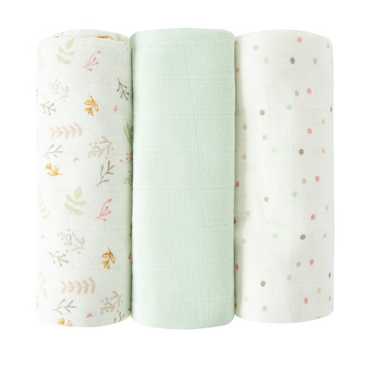 Cool Club, Scutece din tetra pentru bebelusi, 70-80cm, set, 3 buc.