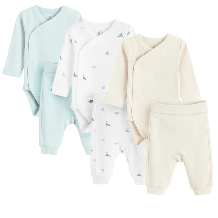 Cool Club, Set pentru baieti, Body cu maneca lunga, Pantaloni, mix