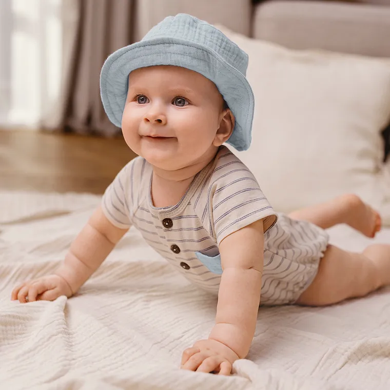 Cool Club, Set pentru baieti, Body cu maneca scurta, Palarie, mix