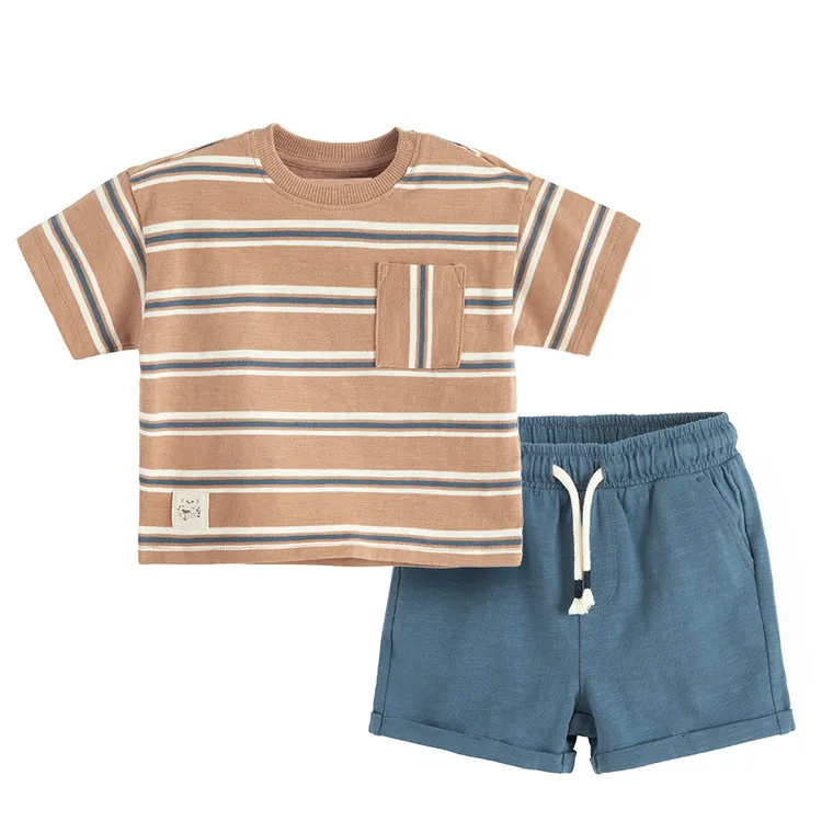 Cool Club, Set pentru baieti, Tricou, Pantaloni scurti, mix