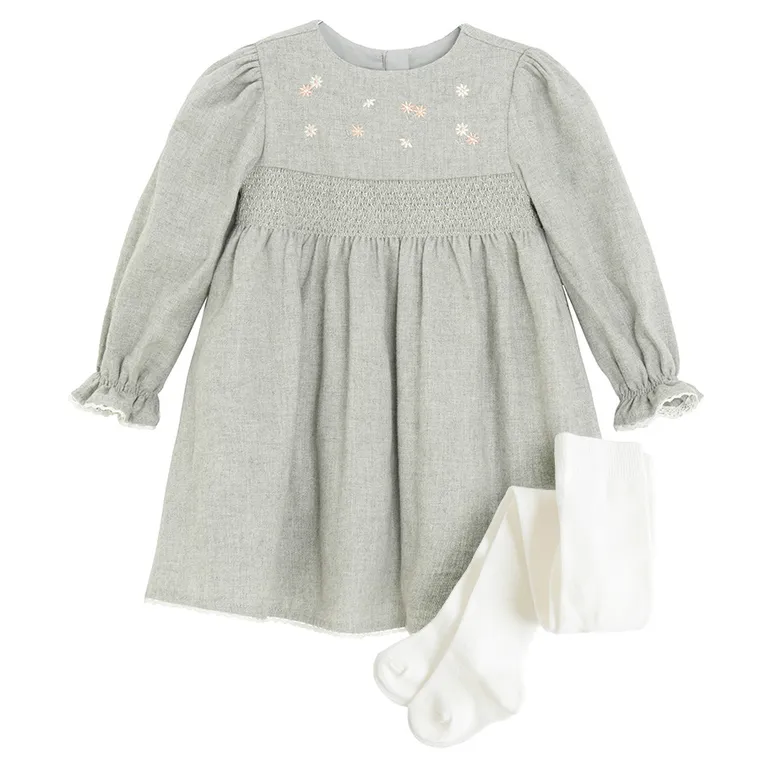 Cool Club, Set pentru fete, Rochie cu maneca lunga, Colanti, mix