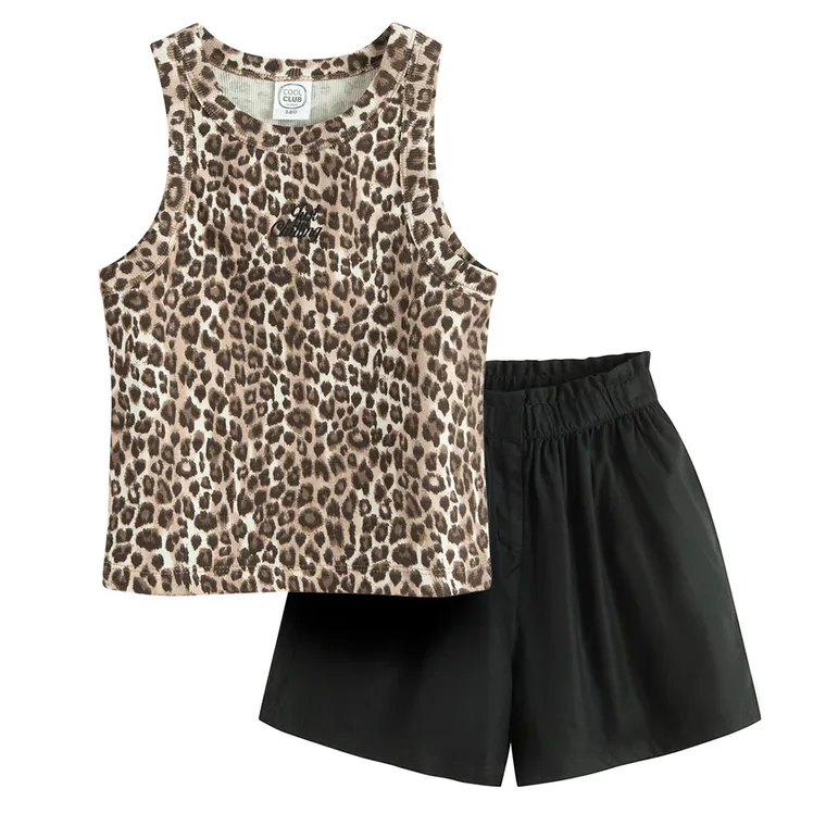 Cool Club, Set pentru fete, Top, Pantaloni scurti, mix