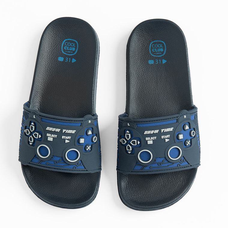 Cool Club, Slapi pentru baieti, bleumarin