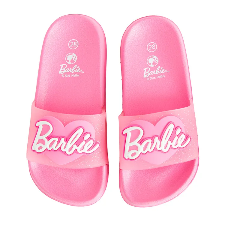 Cool Club, Slapi pentru fete, roz, imprimeu Barbie