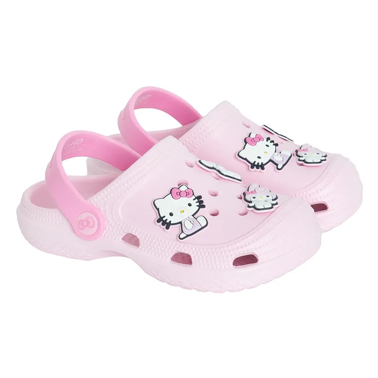 Cool Club, Slapi pentru fete, roz, imprimeu Hello Kitty and Friends