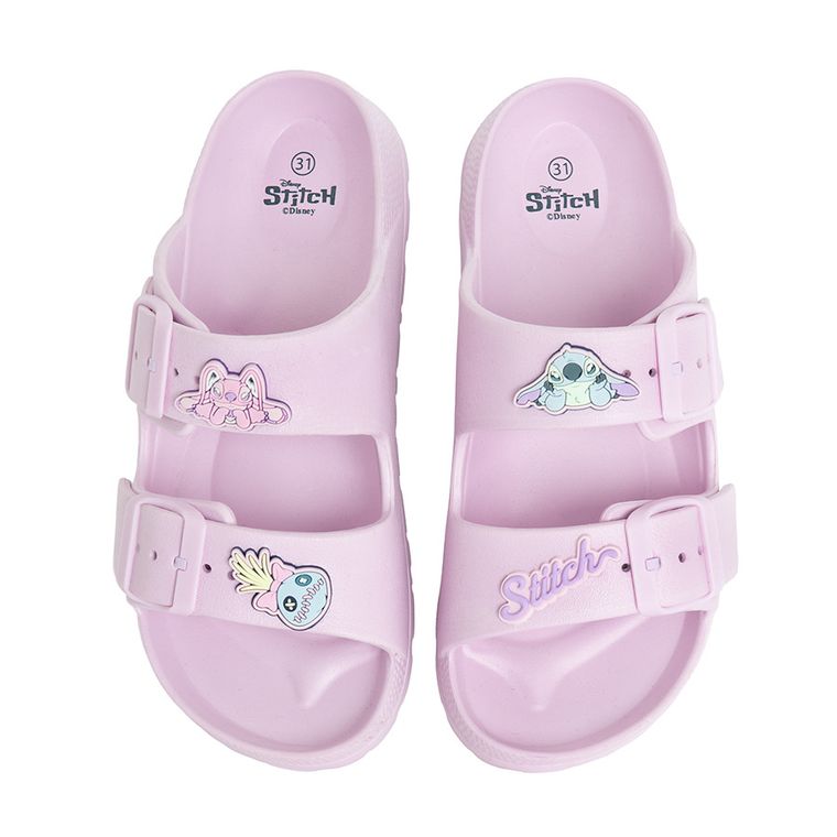 Cool Club, Slapi pentru fete, roz, imprimeu Lilo si Stitch