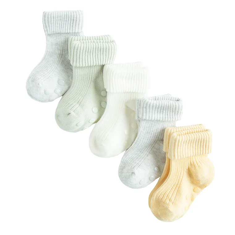 Cool Club, Sosete antiderapante pentru bebelusi, mix, set, 5 buc.