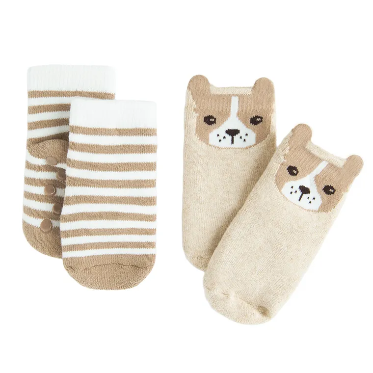 Cool Club, Sosete antiderapante pentru copii, mix, set, 2 buc.