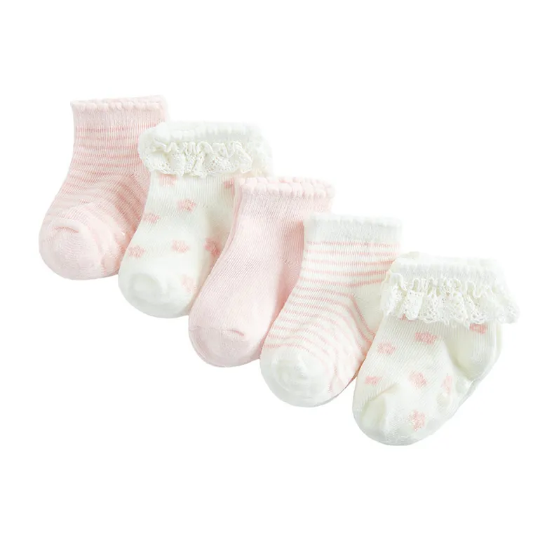 Cool Club, Sosete antiderapante pentru fete, mix, set, 5 buc.