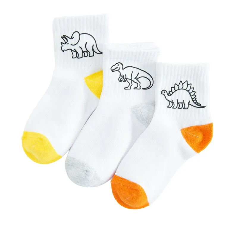 Cool Club, Sosete pentru baieti, alb, set, 3 buc.