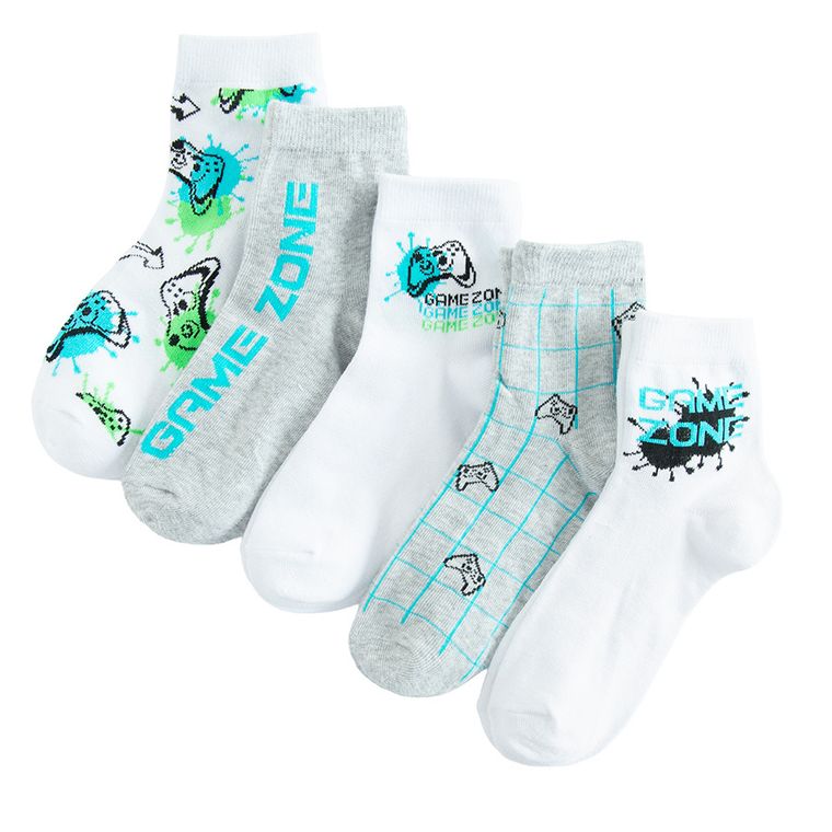 Cool Club, Sosete pentru baieti, mix, set, 5 buc.