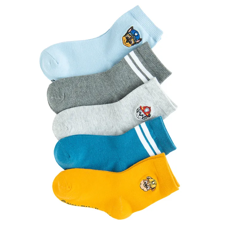 Cool Club, Sosete pentru baieti, mix, set, 5 buc., imprimeu Paw Patrol