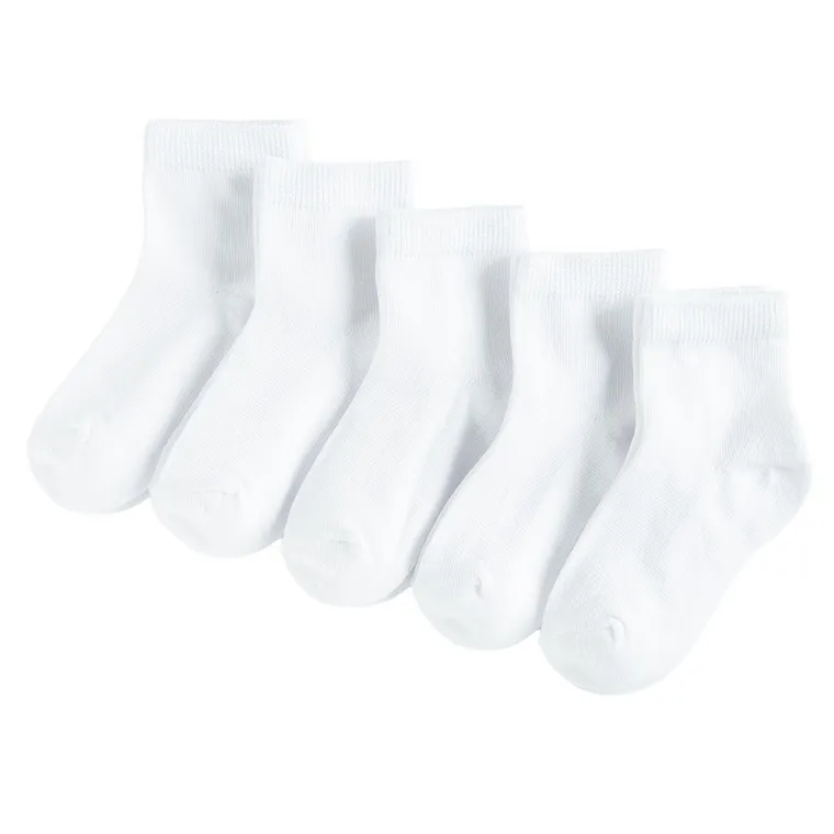 Cool Club, Sosete pentru copii, alb, set, 5 buc.