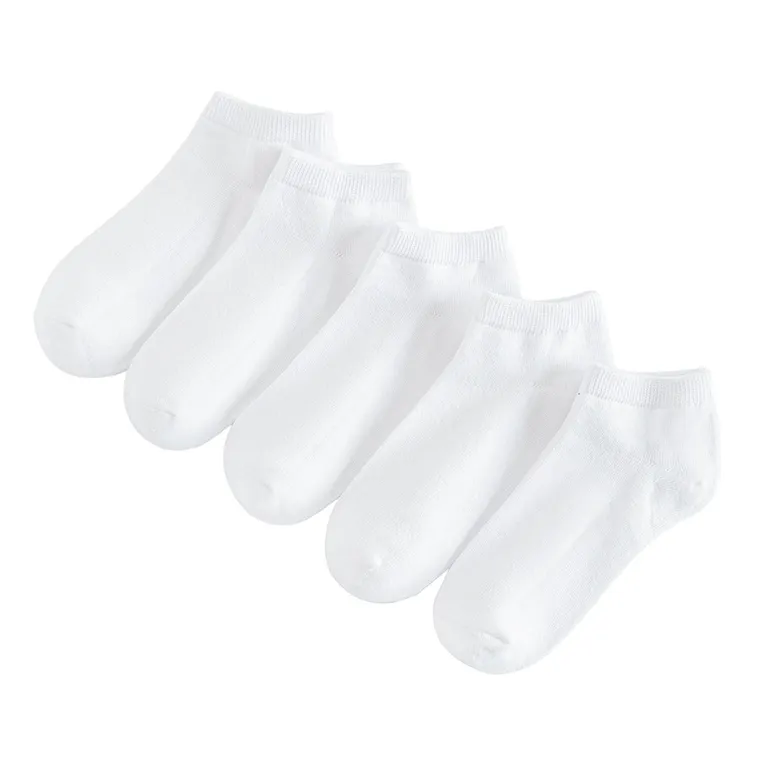 Cool Club, Sosete pentru copii, talpici, alb, set, 5 buc.