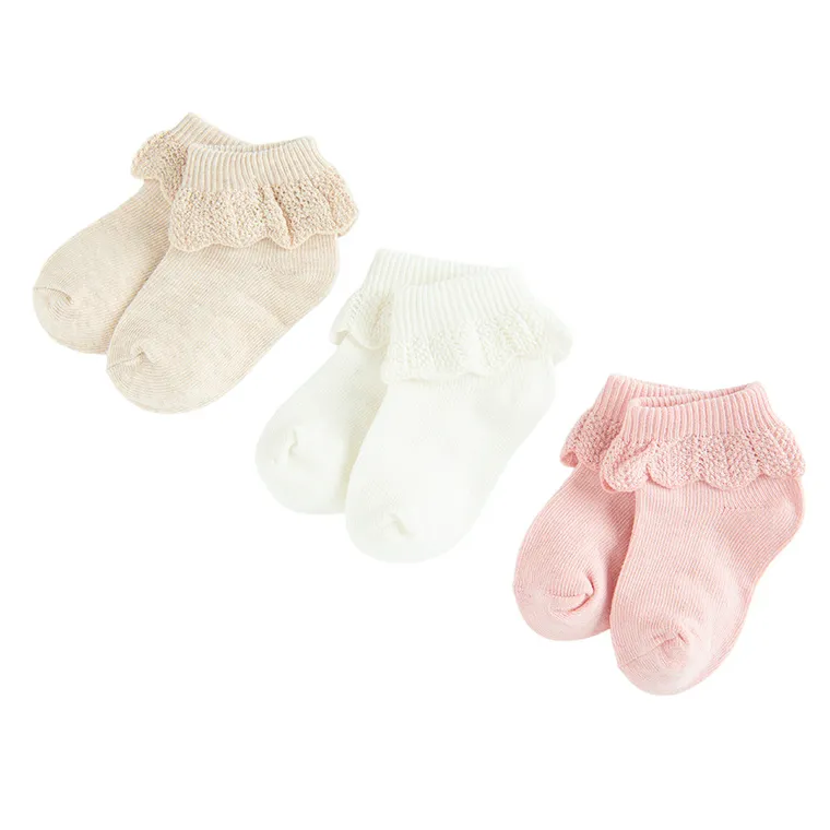 Cool Club, Sosete pentru fete, mix, set, 3 buc.