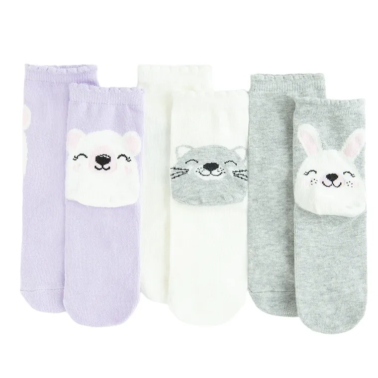 Cool Club, Sosete pentru fete, mix, set, 3 buc.