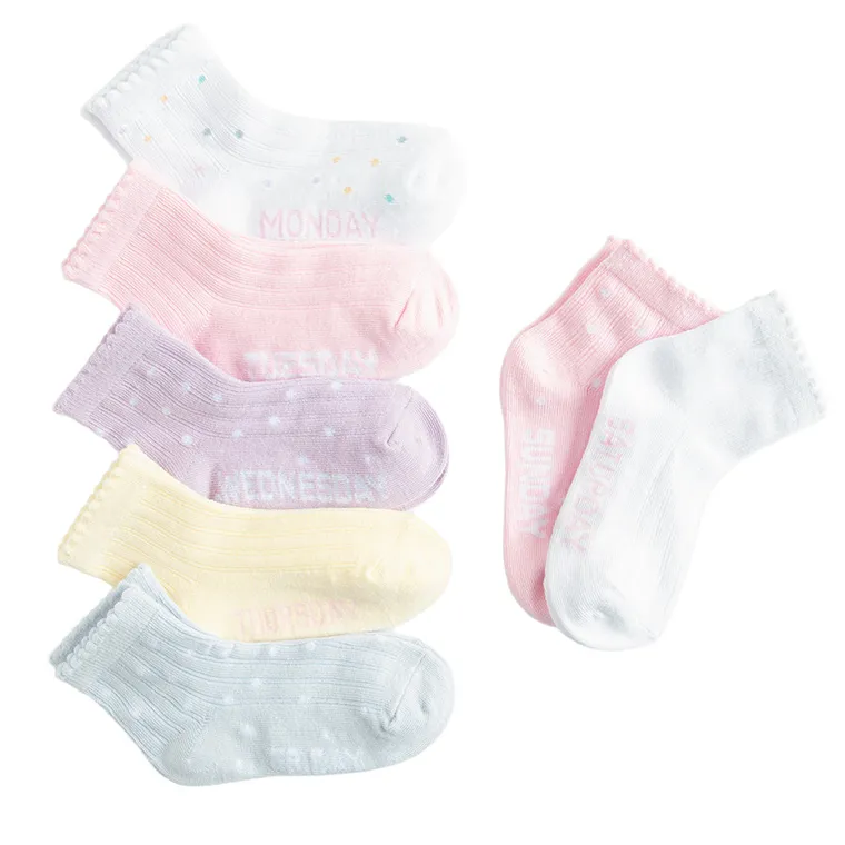 Cool Club, Sosete pentru fete, mix, set, 7 buc.