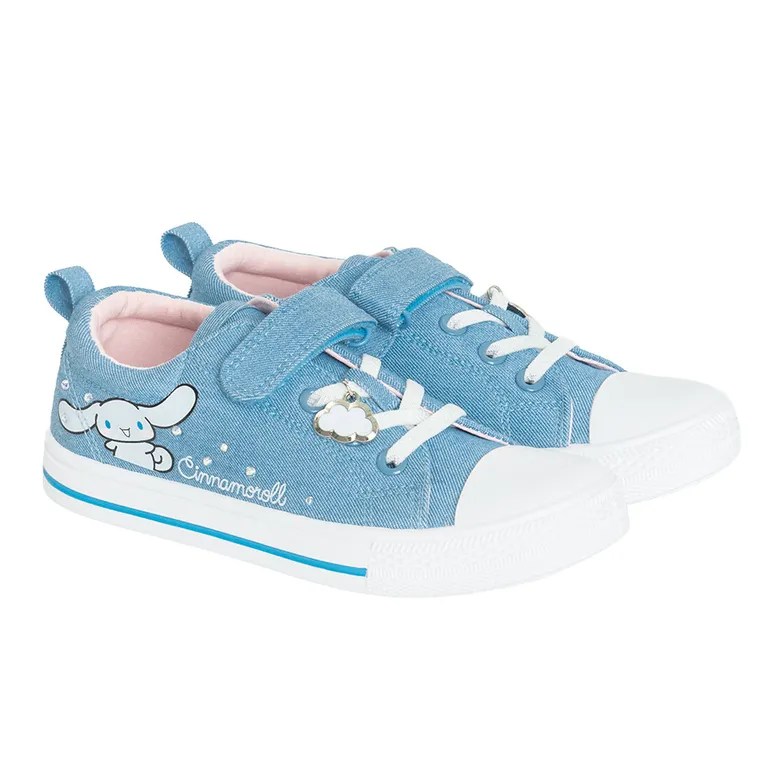 Cool Club, Tenisi pentru fete, albastru, imprimeu Hello Kitty and Friends