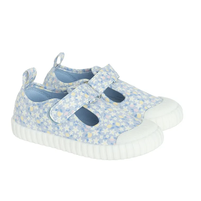 Cool Club, Tenisi pentru fete, albastru, talpa Barefoot