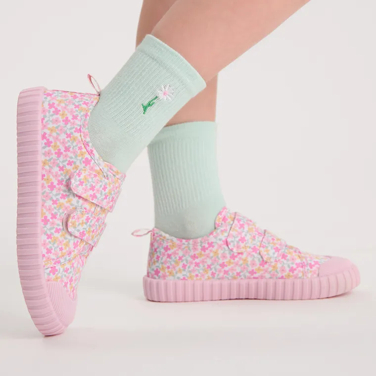 Cool Club, Tenisi pentru fete, roz, talpa Barefoot