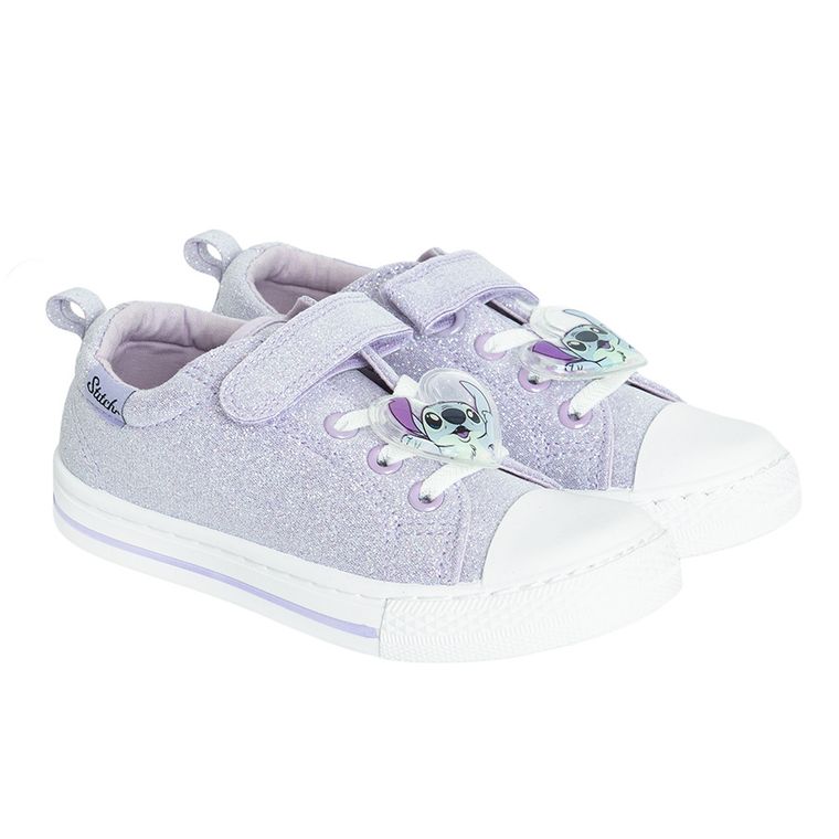 Cool Club, Tenisi pentru fete, violet, imprimeu Lilo si Stitch