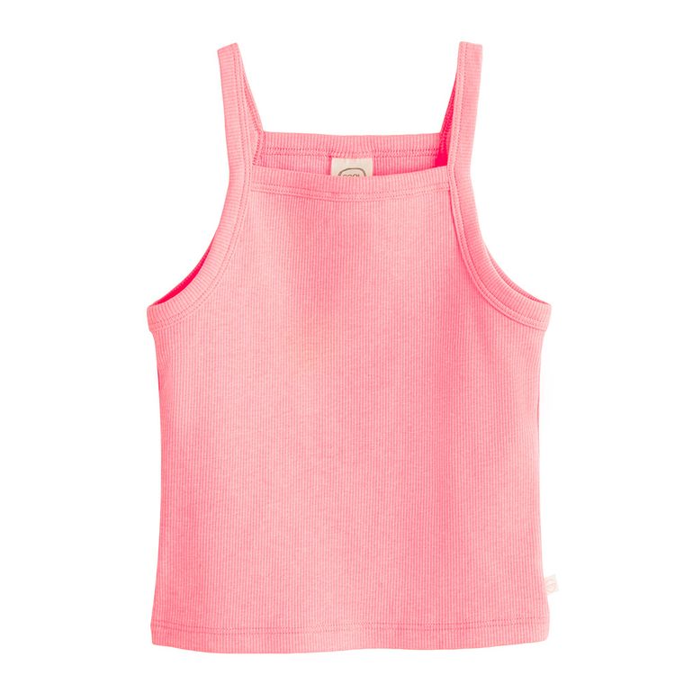 Cool Club, Top pentru fete, din tricot striat, roz