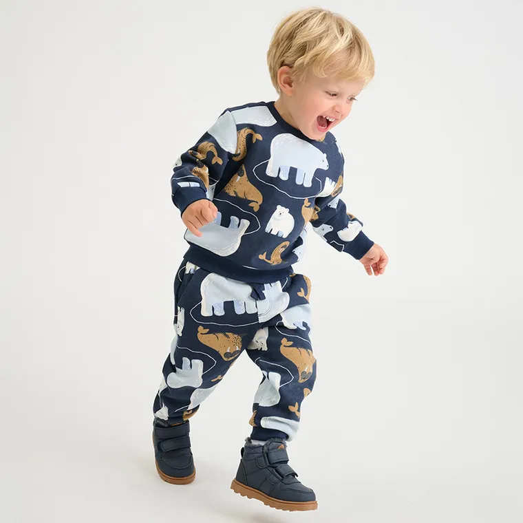 Cool Club, Trening pentru baieti, calduros, bleumarin