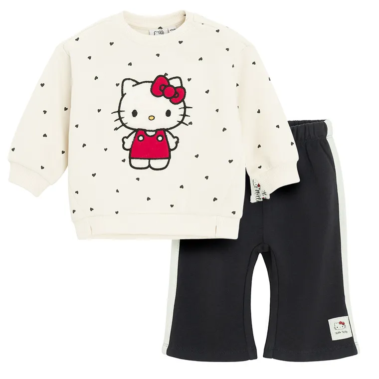 Cool Club, Trening pentru fete, calduros, mix, imprimeu Hello Kitty